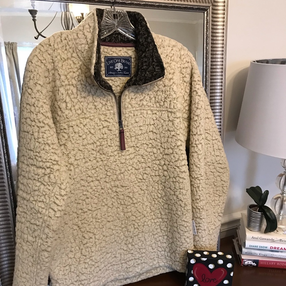 Teddy half zip